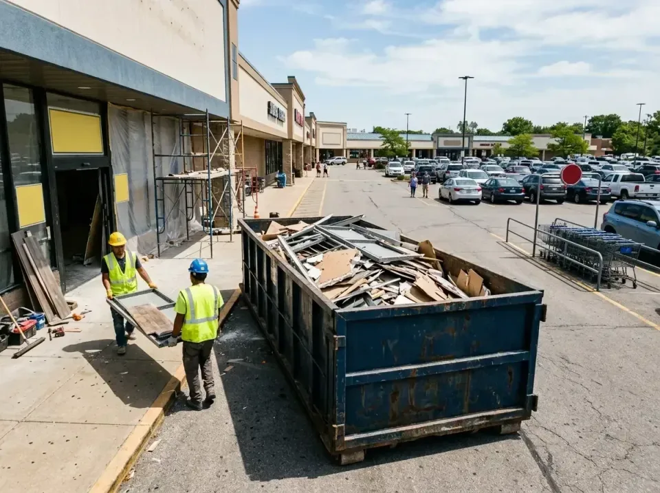 retail-store-renovation-debris-003 — frequently asked questions, Roll-off Dumpster Rentals in Hobart, WA